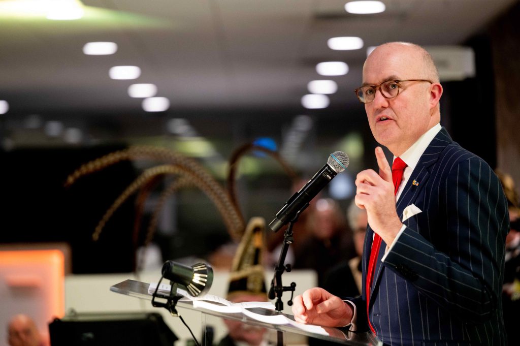 Voorzitter Omgevingsberaad Arno Brok uit zijn zorg over Waddengebied